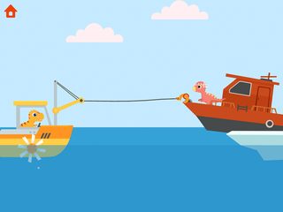 Screenshot 9: Dinosaur Patrol Boat: for kids