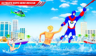 Screenshot 11: Rope Robot Hero Superhero Game