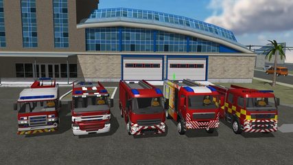 Screenshot 1: Fire Engine Simulator