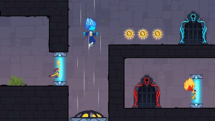 Screenshot 2: Stickman Red boy and Blue girl