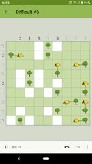 Screenshot 1: Trees and Tents Puzzle