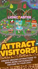 Screenshot 1: Idle Tap Zoo: Tap, Build & Upg