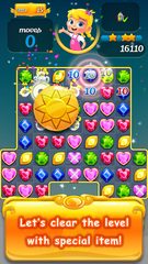 Screenshot 1: New Jewel Pop Story: Puzzle World