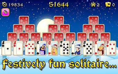 Screenshot 4: Christmas Solitaire Tri-Peaks