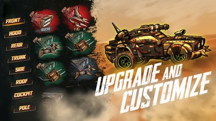 Screenshot 4: Road Warrior: Nitro Car Battle