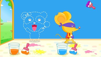 Screenshot 3: Baby Panda's Color Mixing