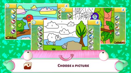 Screenshot 1: Color by Numbers - Animals