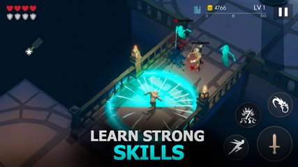 Screenshot 2: Restless Dungeon - Roguelike Hack 'n' Slash