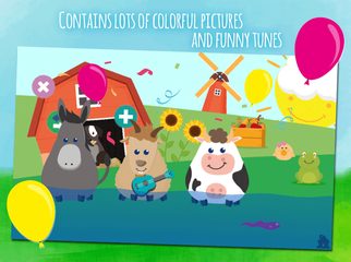 Screenshot 5: Animals & fruits -  game for toddlers from 1 year