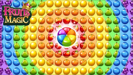Screenshot 1: Fruits Magic Sweet Garden