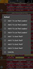 Screenshot 15: Database for Super Ball TCG