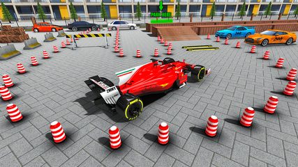 Screenshot 1: Formula Car Games Adventure New Parking Games 2021