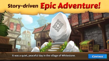 Screenshot 1: RPG Dice: Heroes of Whitestone
