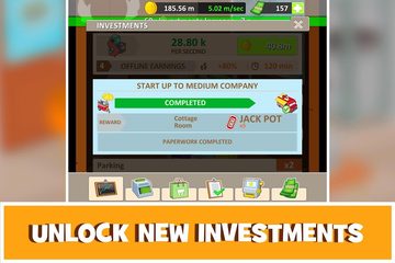 Screenshot 5: Burger Clicker - Idle Money Billionaire Business