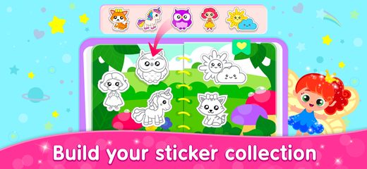 Screenshot 3: Kids Drawing Games for Girls 6 4+
