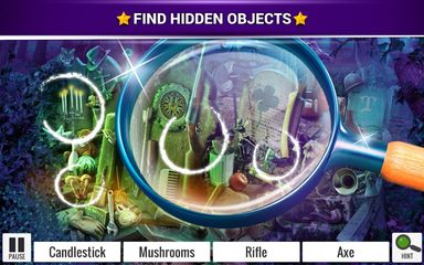 Screenshot 1: Hidden Objects Vampires Temple – Vampire Games