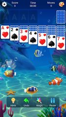 Screenshot 1: Solitaire - Classic Klondike Solitaire Card Game