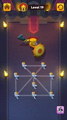 Screenshot 3: Hero One Line - Merge Puzzle
