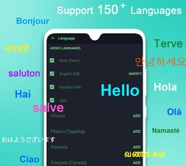 Screenshot 8: Emoji keyboard - Themes, Fonts