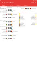 Screenshot 15: Live Scores for Super Lig 2021/2022