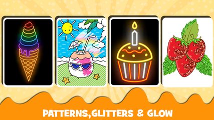 Screenshot 14: Fruits Coloring book & Food Drawing book Kids Free