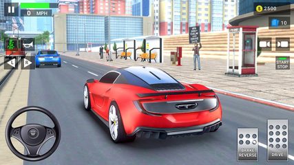 Screenshot 1: Driving Academy 2 Car Games