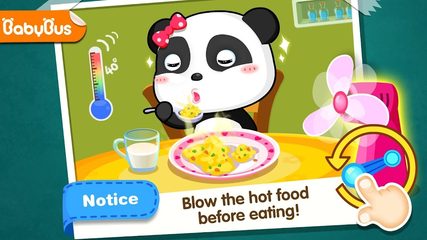 Screenshot 1: Baby Panda Home Safety
