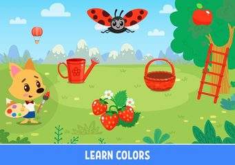 Screenshot 14: Learn colors and shapes, 123 numbers for kids!