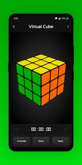 Screenshot 4: CubeX - Cube Solver, Virtual Cube and Timer