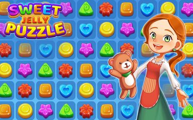 Screenshot 9: Sweet Jelly Puzzle(Match 3)