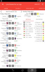 Screenshot 10: Live Scores for La Liga Santander 2021/2022