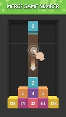 Screenshot 1: Drop Block 3D