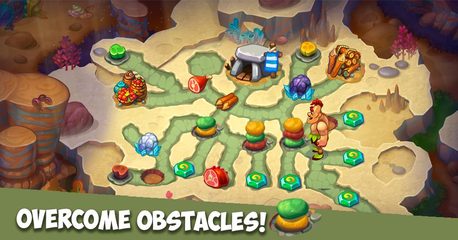 Screenshot 4: Caveman Dash - time management game