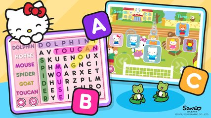 Screenshot 3: Hello Kitty. Educational Games
