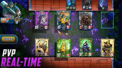 Screenshot 2: Magic Quest: Collectible Card Game. Free CCG RPG.