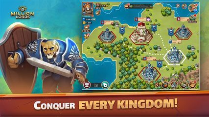 Screenshot 3: Million Lords: Kingdom Conquest - Strategy War MMO