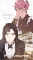 Screenshot 2: Lady and Maid-Visual Novel for Women