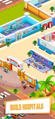 Screenshot 1: Idle Frenzied Hospital Tycoon