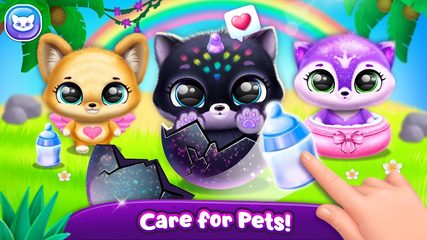 Screenshot 5: Fluvsies Pocket World - Pet Rescue & Care Story