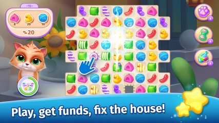 Screenshot 4: My Guest House - Match 3 Games