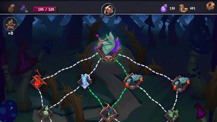 Screenshot 3: Breach Wanderers: A Roguelike Deckbuilder