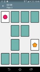Screenshot 1: Concentration (Matching Pairs)