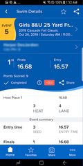 Screenshot 5: Meet Mobile: Swim