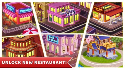 Screenshot 1: Cooking Max:Fun Cooking Games