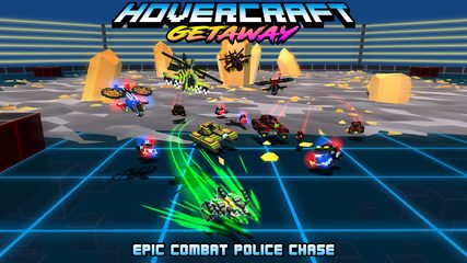 Screenshot 1: Hovercraft: Getaway