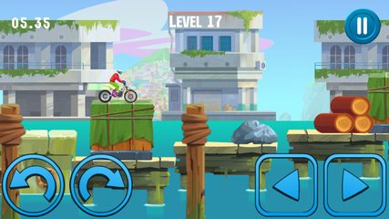 Screenshot 4: Moto Maniac - trial bike game