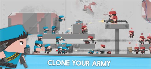 Screenshot 1: Clone Armies: Battle Game
