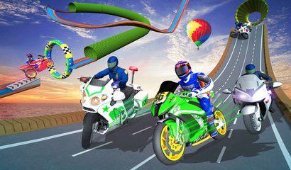 Screenshot 12: Police bike Stunt Bike Racing