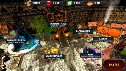 Screenshot 3: Shadow Dungeon : Battle Raid H