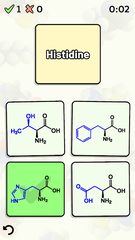 Screenshot 1: Amino Acid Quiz